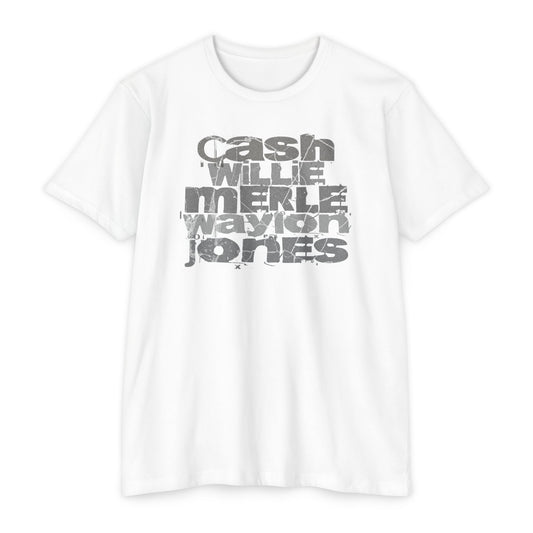 Cash, Willie, Merle, Waylon, Jones