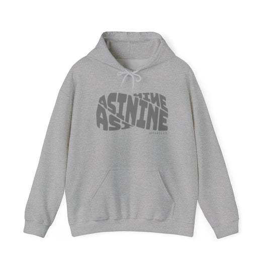 Asinine Apparel With a Twist Hoodie