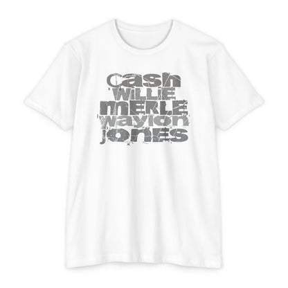 Cash, Willie, Merle, Waylon, Jones