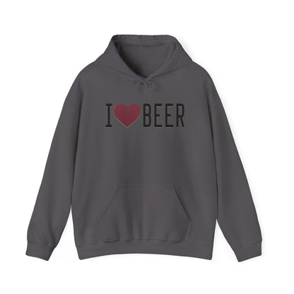 I Love Beer Hoodie