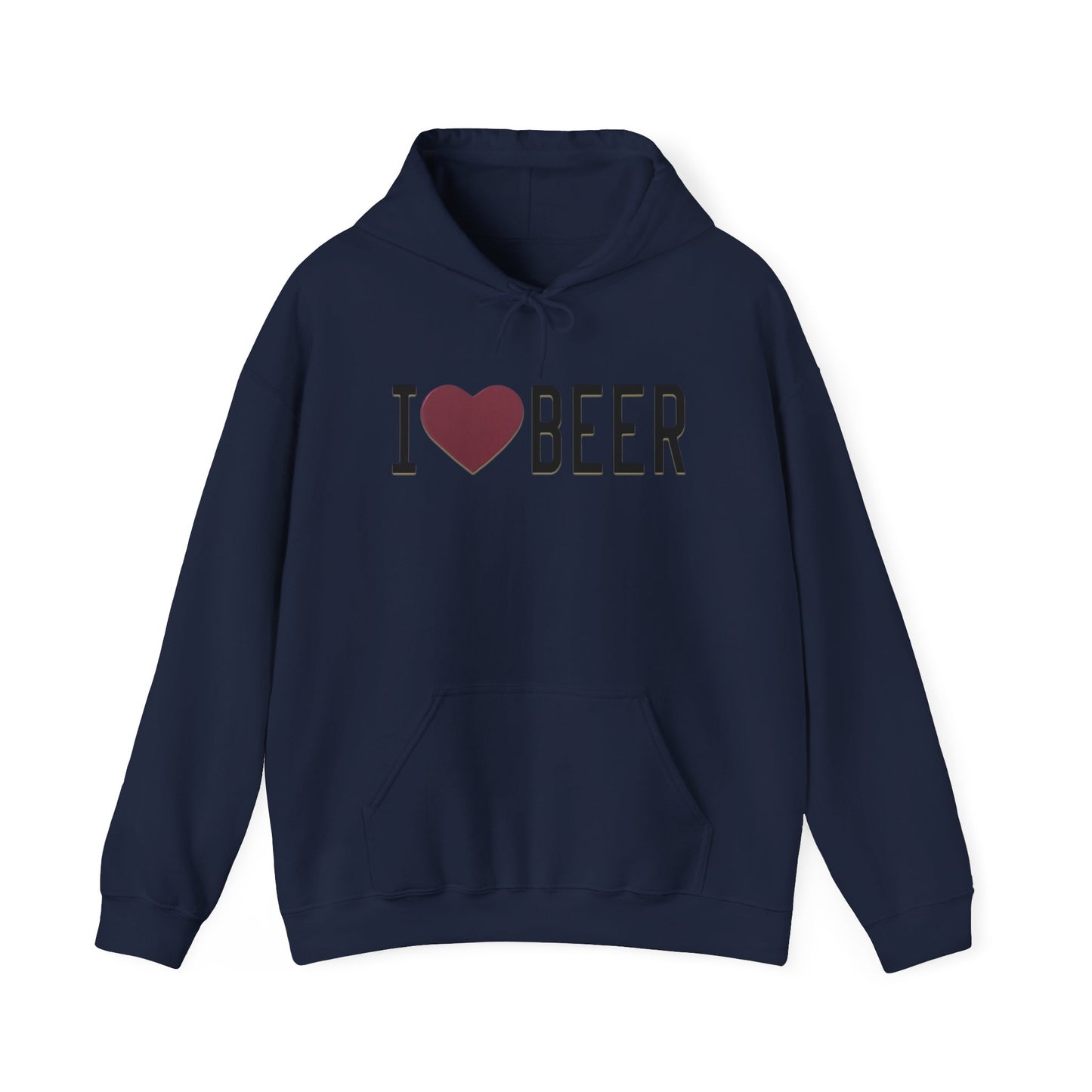 I Love Beer Hoodie