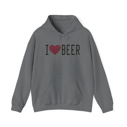 I Love Beer Hoodie