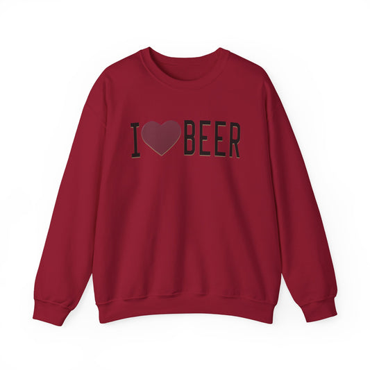 I Love Beer Sweatshirt