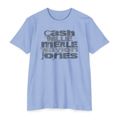 Cash, Willie, Merle, Waylon, Jones