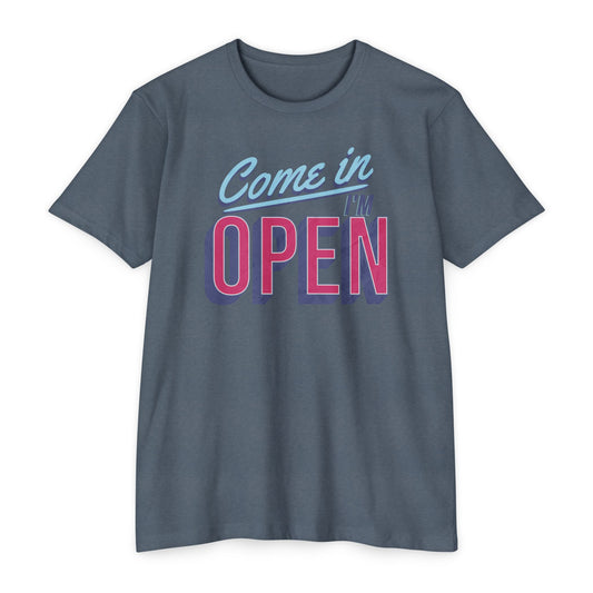 Come in, I'm Open