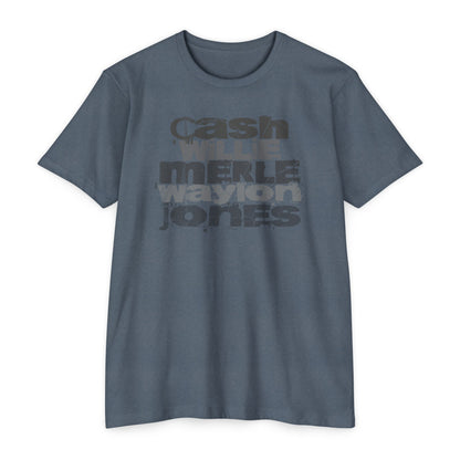 Cash, Willie, Merle, Waylon, Jones