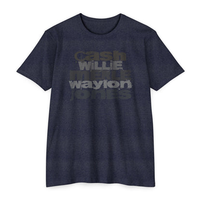 Cash, Willie, Merle, Waylon, Jones