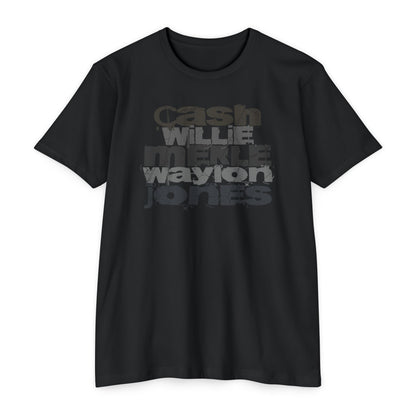 Cash, Willie, Merle, Waylon, Jones