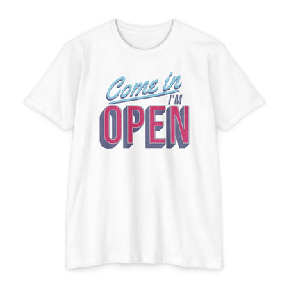 Come in, I'm Open