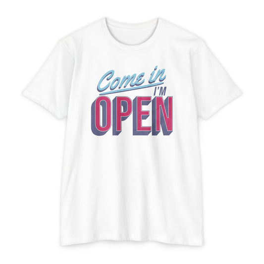Come in, I'm Open